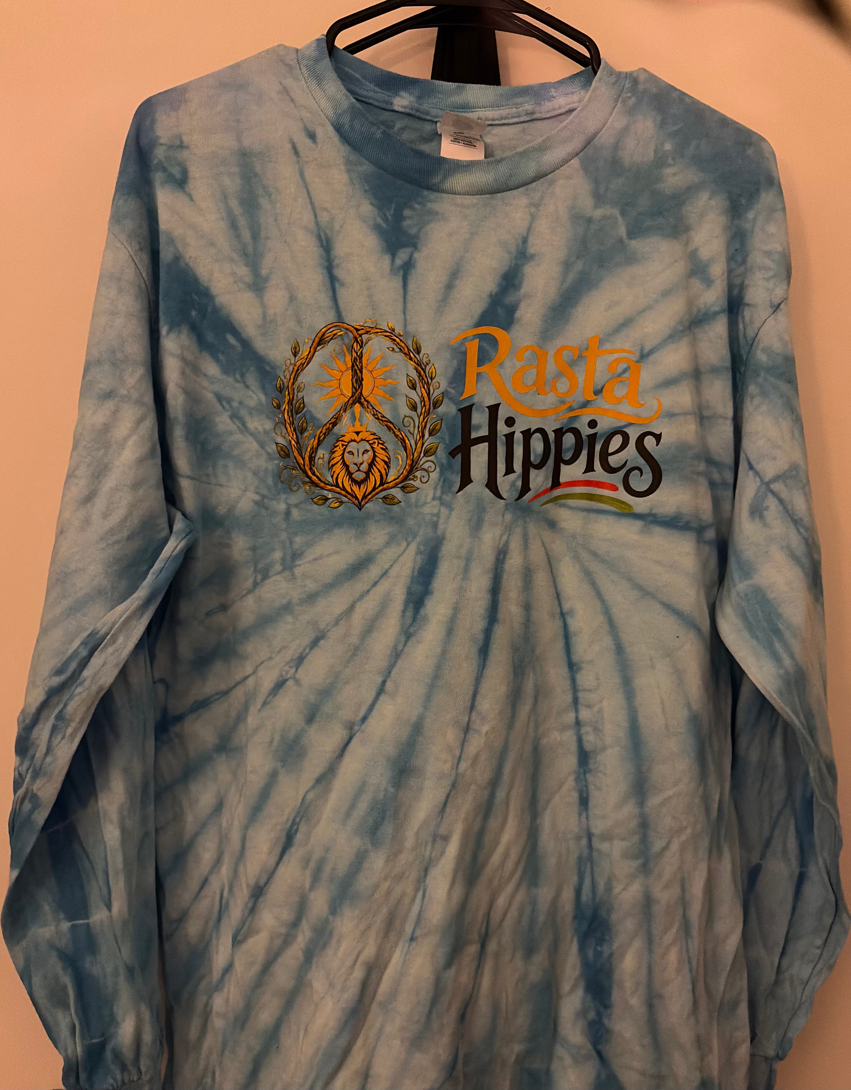 Classic Edition / Long-Sleeve Tie-Dye T-Shirt – 100% Cotton, Dyed in the USA