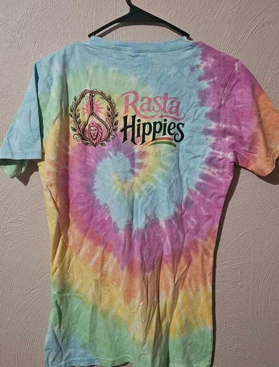 Classic Edition / Women's Tie-Dye V-Neck Tee – 100% Cotton Contoured Fit