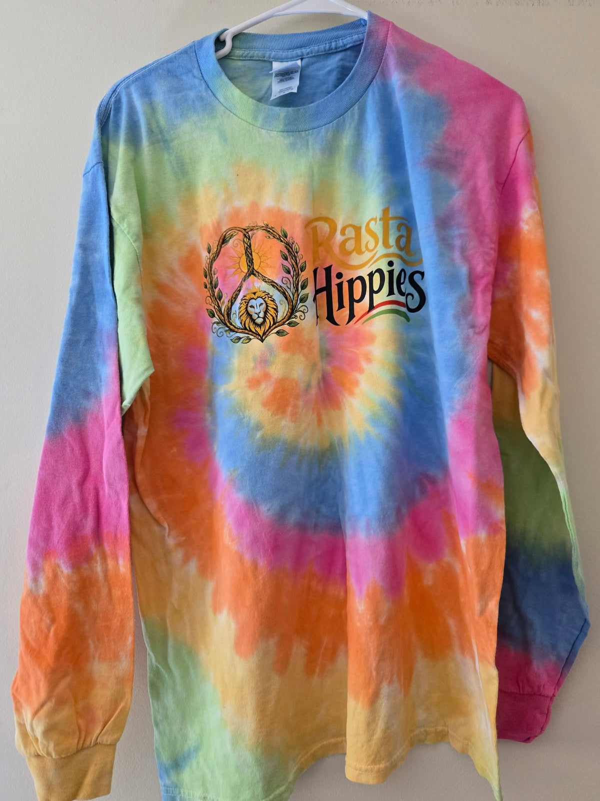 Classic Edition / Long-Sleeve Tie-Dye T-Shirt – 100% Cotton, Dyed in the USA
