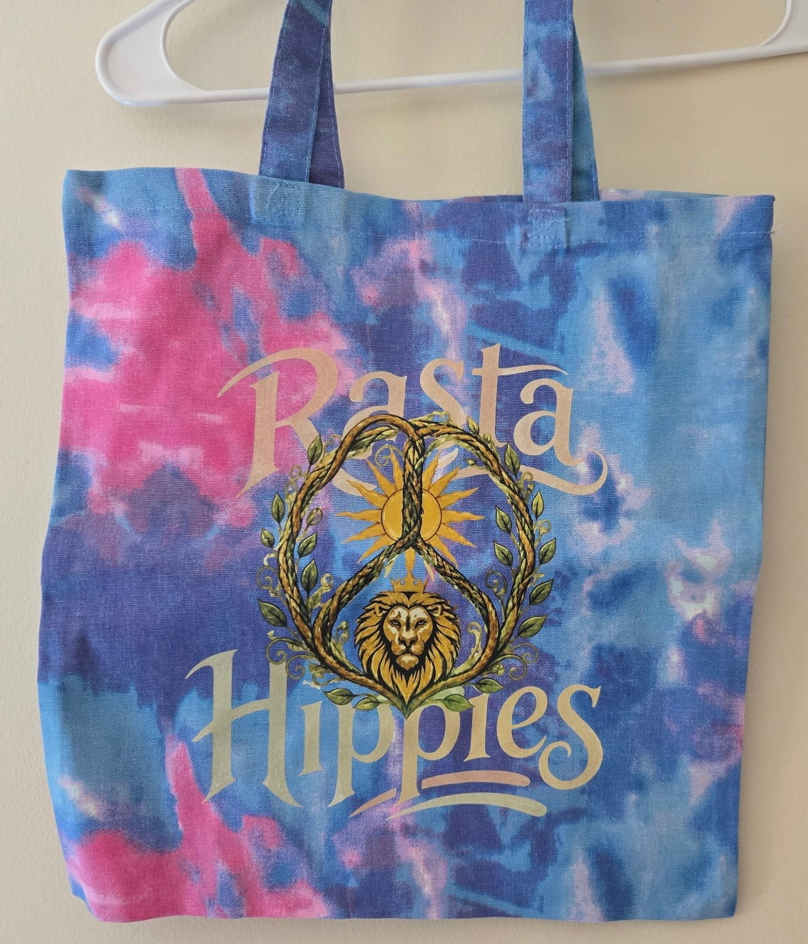 Zen Blend Edition / Tie-Dye Heavy Canvas Tote Bag – 100% Cotton