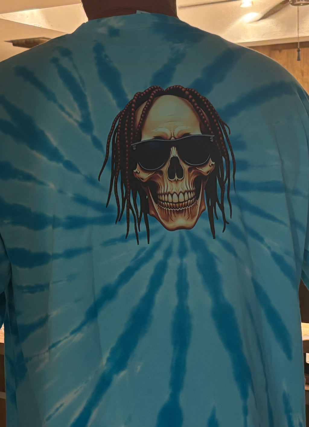 Rockstar Limited Edition / Tie-Dye Long Sleeve Cotton Tee
