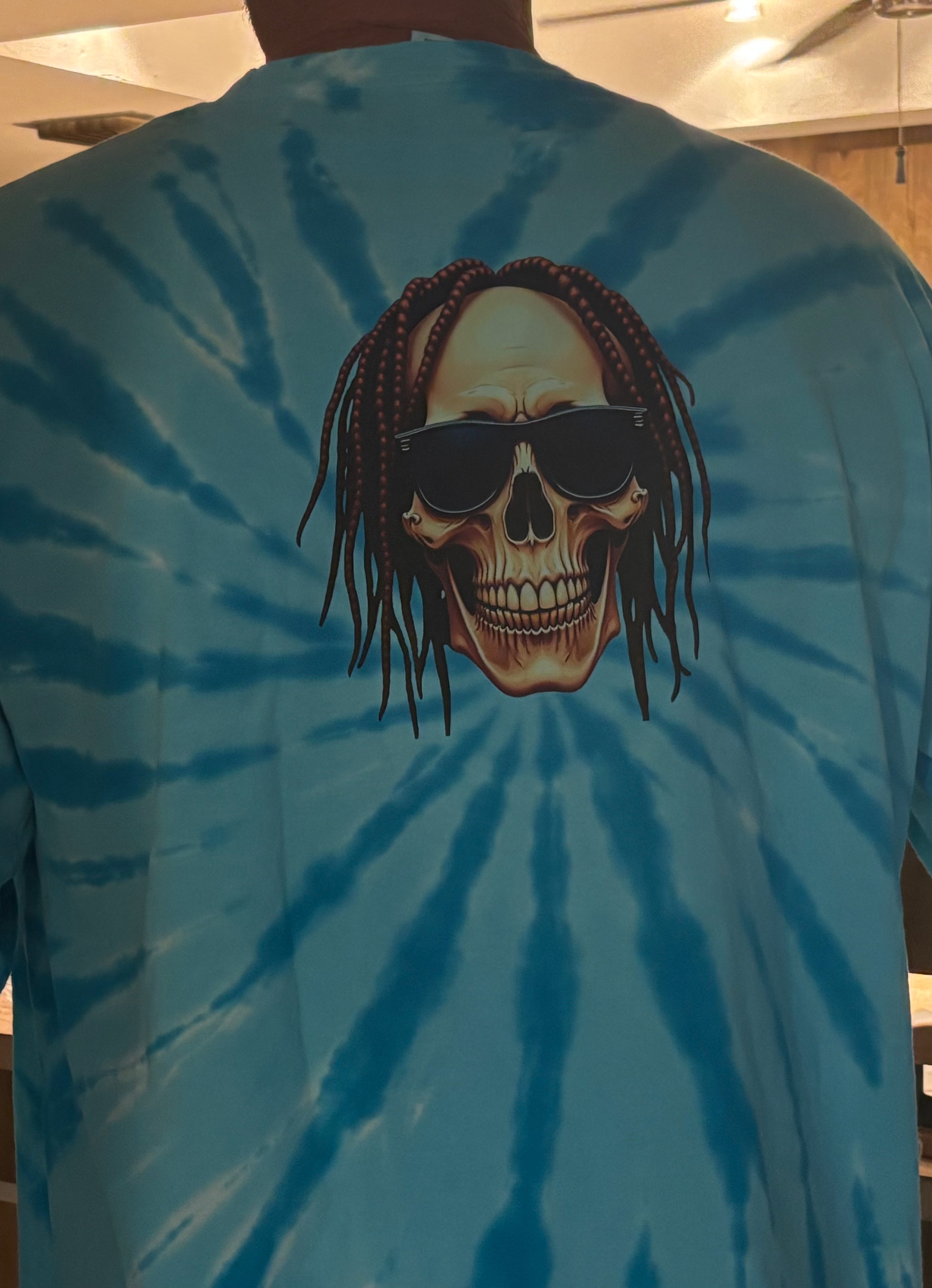 Rockstar Limited Edition / Tie-Dye Long Sleeve Cotton Tee
