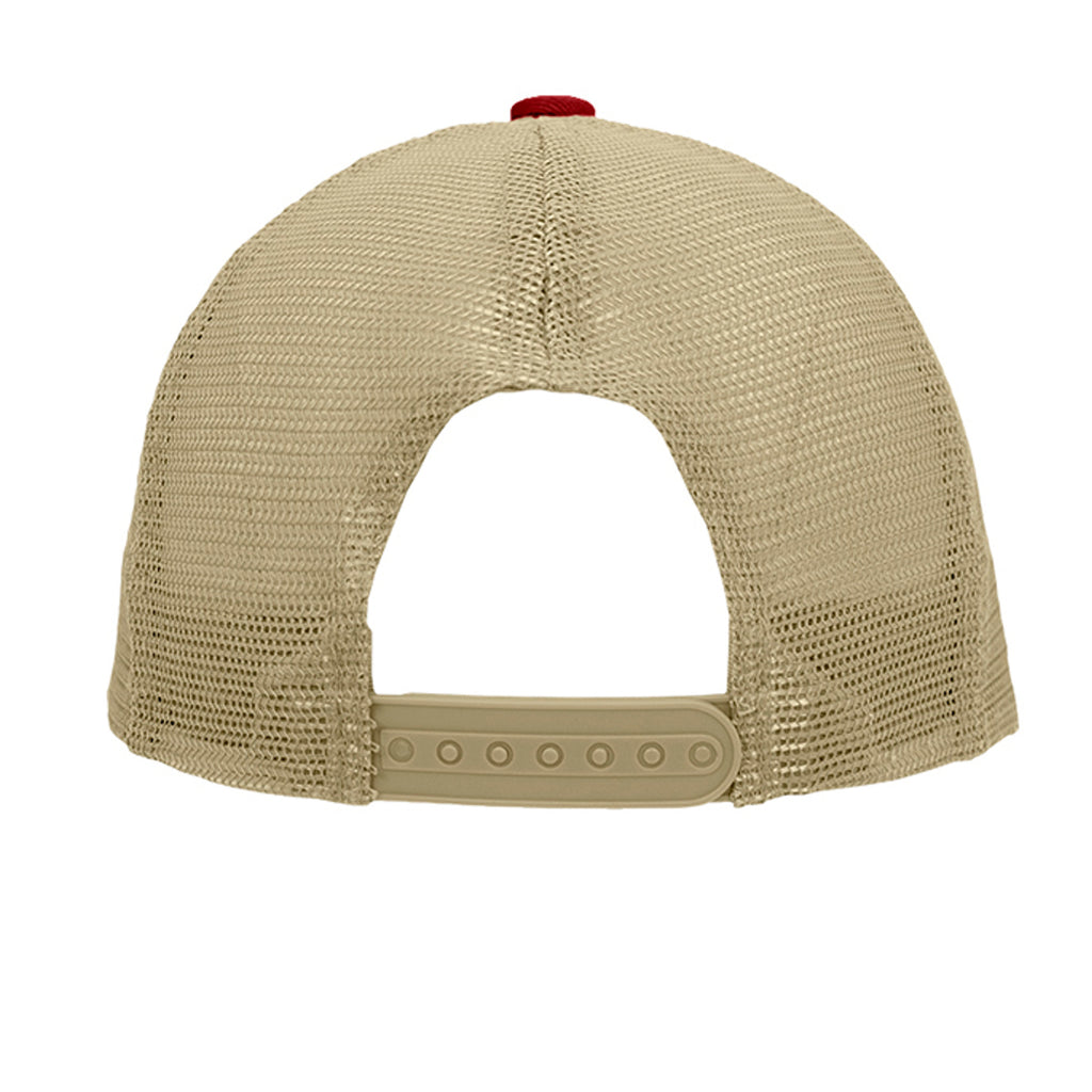 Flame Red/ Tan - C409 - BACK