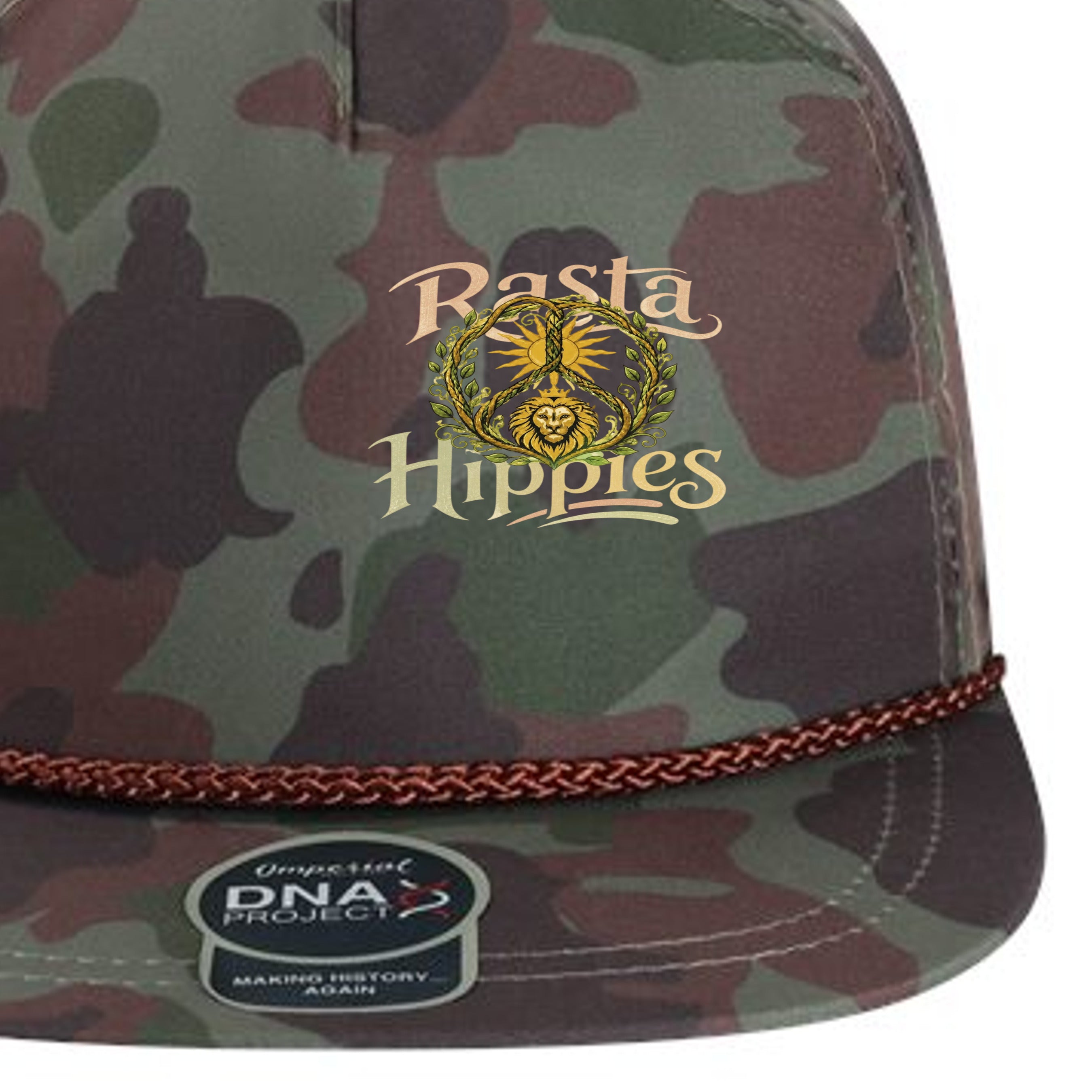 Frog Skin Camo/ Green - DNA010 - FRONT