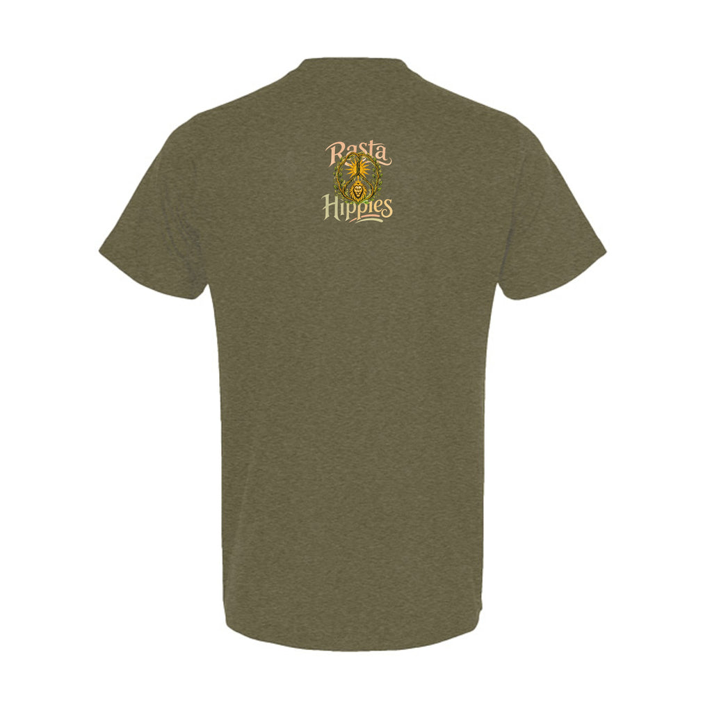 Heather Military Green - 241T - BACK